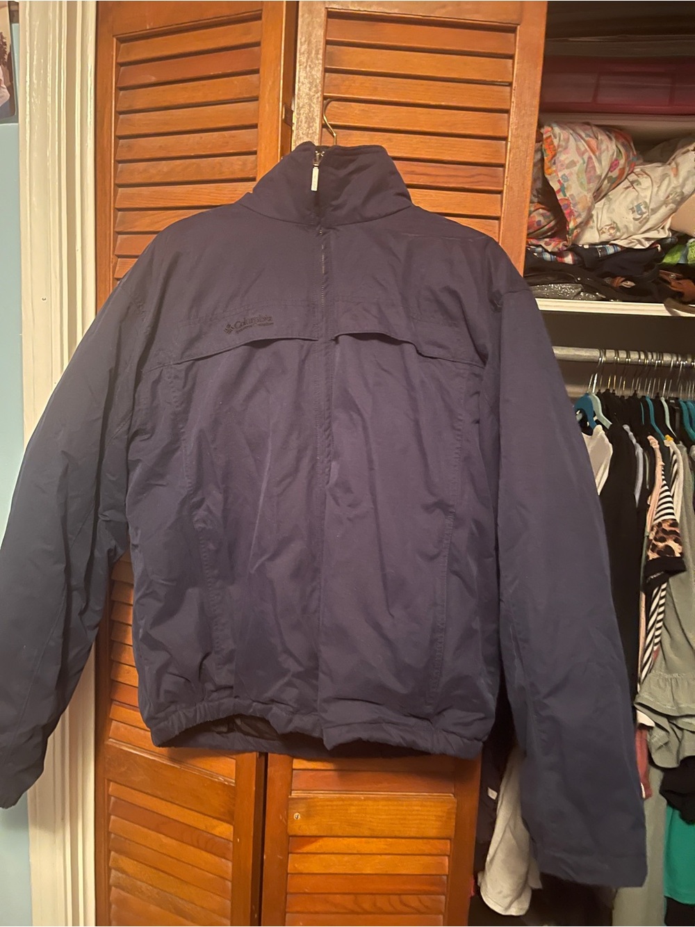 Columbia Navy Men's Insulated Puffer Jacket